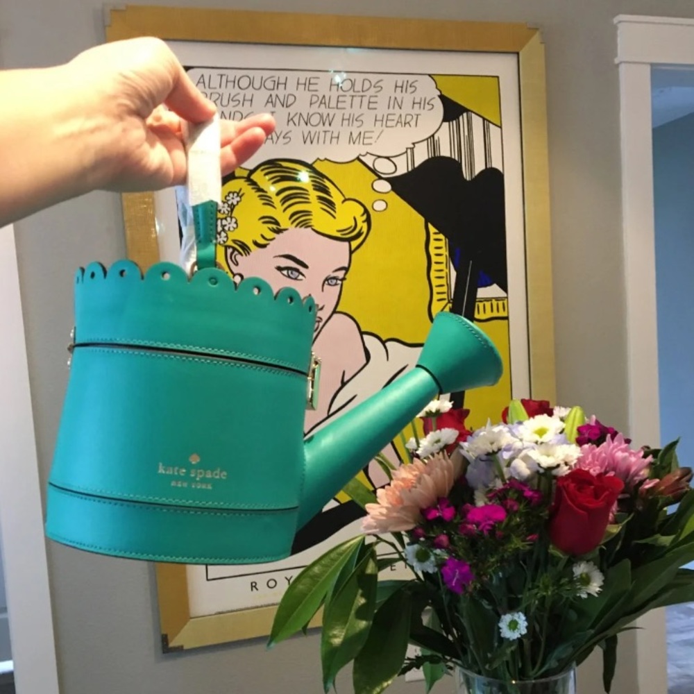 SOLD BNWT Kate Spade Watering Can purse! 🌸